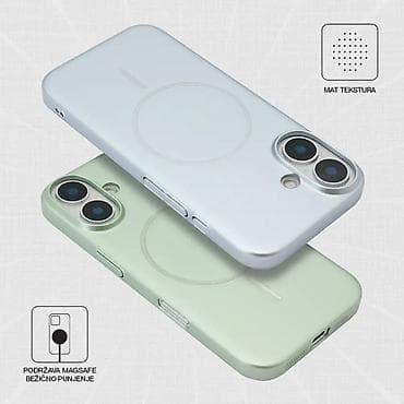 Futrola PURE MATTE MagSafe za iPhone 17 Pro Max (6.9) srebrna na lalafo.rs — 2 Futrola PURE MATTE MagSafe za iPhone 17 Pro Max (6.9) srebrna — 2