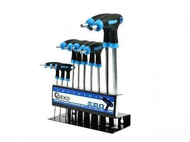 Hand Tools: GEKO set T-ručnih imbus ključeva – 10 delova - Tip: T-ručke sa at lalafo.rs — 2 Hand Tools: GEKO set T-ručnih imbus ključeva – 10 delova - Tip: T-ručke sa — 2