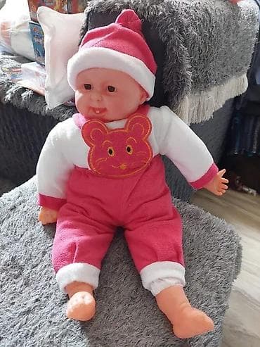 Toys: PLAVA VESELA BEBA NOVA VELIKA HAPPY BABY LUTKA KOJA SE SMEJE | Cene at lalafo.rs — 7 Toys: PLAVA VESELA BEBA NOVA VELIKA HAPPY BABY LUTKA KOJA SE SMEJE | Cene — 7