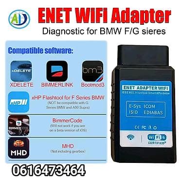 Transport: ENET WiFi OBD2 za BMW F/G Seriju BimmerCode/link, Bootmod3 za iOS i at lalafo.rs — 1 Transport: ENET WiFi OBD2 za BMW F/G Seriju BimmerCode/link, Bootmod3 za iOS i — 1