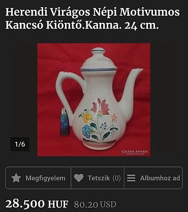 Home & Garden: Bokal nov Herendi,vintaz Madjarska. Madjarski bokal,rucno oslikan pa at lalafo.rs — 2 Home & Garden: Bokal nov Herendi,vintaz Madjarska. Madjarski bokal,rucno oslikan pa — 2