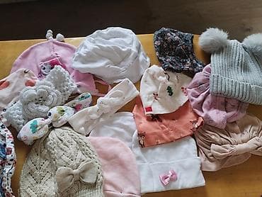 Kapice za bebe devojcice 0-3m rasprodajaPaket od 17 kom kapica i na lalafo.rs — 2 Kapice za bebe devojcice 0-3m rasprodajaPaket od 17 kom kapica i — 2