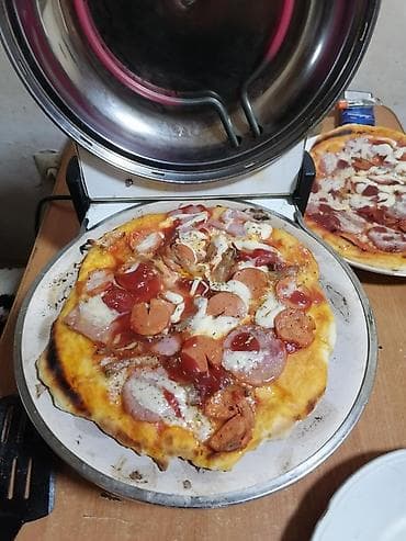 Električna pekač/pećnica za pizzu - Kompaktan aparat za pravljenje na lalafo.rs — 6 Električna pekač/pećnica za pizzu - Kompaktan aparat za pravljenje — 6