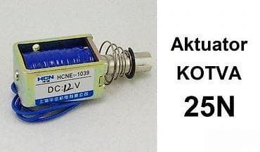 Aktuator/solenoid KOTVA 25N – DC 12V, model HCNE1-1039. Tehničke at lalafo.rs — 1 Aktuator/solenoid KOTVA 25N – DC 12V, model HCNE1-1039. Tehničke — 1
