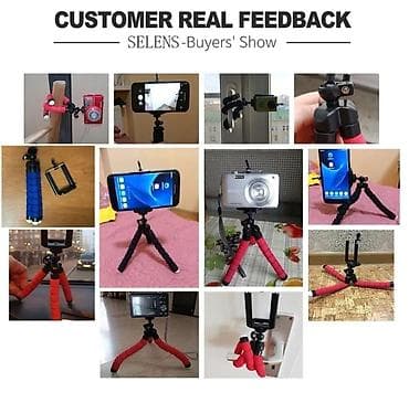 Mini Tripod za mobilni telefon + Držač + Bluetooth Okidac Fleksibilan na lalafo.rs — 4 Mini Tripod za mobilni telefon + Držač + Bluetooth Okidac Fleksibilan — 4