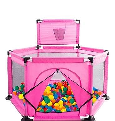 Igralište/ograda za decu sa lopticama – šesterougaoni bazen za igru - na lalafo.rs Igralište/ograda za decu sa lopticama – šesterougaoni bazen za igru -