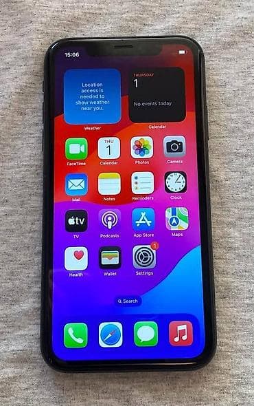 Iphone XR 256Gb Black Telefon odlično očuvan, sa sitnim tragovima na lalafo.rs — 1 Iphone XR 256Gb Black Telefon odlično očuvan, sa sitnim tragovima — 1