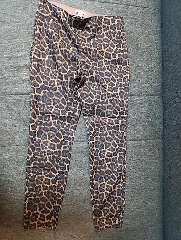 H&M ženske pantalone sa leopard printom - Model: uske/skinny na lalafo.rs — 1 H&M ženske pantalone sa leopard printom - Model: uske/skinny — 1