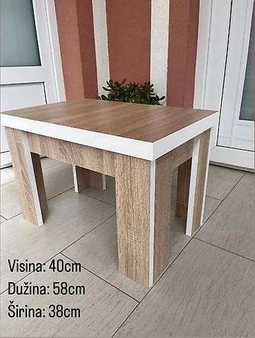 Klub stolovi- različitih dezena Odmah dostupni stočići! Napravljen od na lalafo.rs — 7 Klub stolovi- različitih dezena Odmah dostupni stočići! Napravljen od — 7