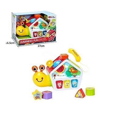 Interaktivna edukativna igračka „Learning Fun – Funny Snail” - Šarena na lalafo.rs Interaktivna edukativna igračka „Learning Fun – Funny Snail” - Šarena