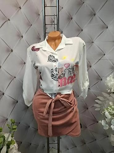 sako laneni: Ženske košulje sa printom – moderni statement komadi - Model 1: Bela at lalafo.rs — 3 sako laneni: Ženske košulje sa printom – moderni statement komadi - Model 1: Bela — 3