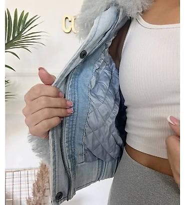 ✨ Ženska kratka teksas jakna sa krznom ✨ Moderan i unikatan model na lalafo.rs — 2 ✨ Ženska kratka teksas jakna sa krznom ✨ Moderan i unikatan model — 2