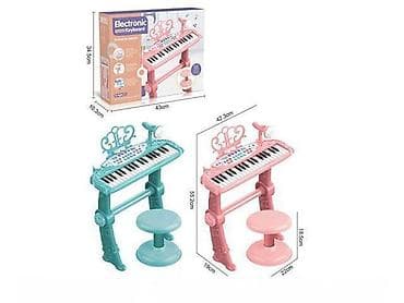 Dečji elektronski klavir sa stolicom - Komplet uključuje: elektronsku na lalafo.rs Dečji elektronski klavir sa stolicom - Komplet uključuje: elektronsku