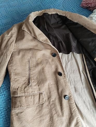 Muški kaput Domenico Cliente Sport - Materijal: rebrasti somot na lalafo.rs — 4 Muški kaput Domenico Cliente Sport - Materijal: rebrasti somot — 4