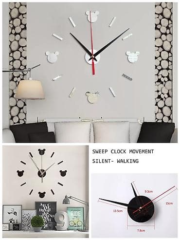 3D zidni sat – akrilno ogledalo - Dekorativni DIY zidni sat sa at lalafo.rs — 2 3D zidni sat – akrilno ogledalo - Dekorativni DIY zidni sat sa — 2