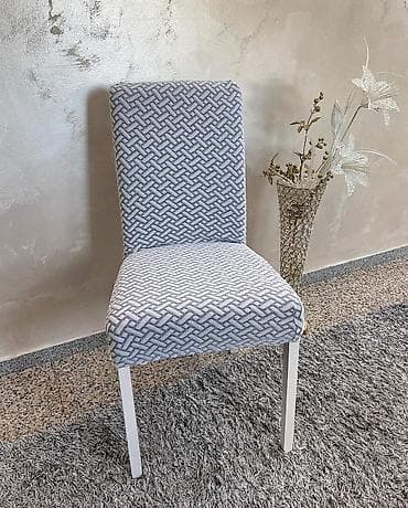 PREKRIVAČI ZA STOLICE-6 komada cena 2100 dinara. Odgovara za bilo koje na lalafo.rs — 4 PREKRIVAČI ZA STOLICE-6 komada cena 2100 dinara. Odgovara za bilo koje — 4