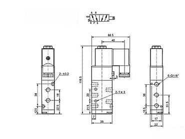 Elektromagnetni pneumatski ventil AirTAC 4V210-06 - Tip: 5/2 ili 5/3 na lalafo.rs Elektromagnetni pneumatski ventil AirTAC 4V210-06 - Tip: 5/2 ili 5/3