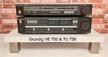 Odlično očuvan komplet marke Grundig VE750 &TU750 Pojačalo + na lalafo.rs Odlično očuvan komplet marke Grundig VE750 &TU750 Pojačalo +