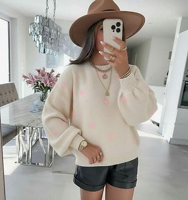 🔥Ženski džemper sa srcima – udoban i moderan 🔥Akcijaaa Cena: 2200 na lalafo.rs — 3 🔥Ženski džemper sa srcima – udoban i moderan 🔥Akcijaaa Cena: 2200 — 3