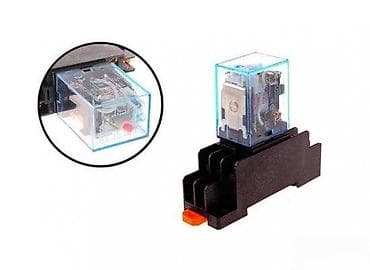 Industrijski rele sa postoljem za DIN šinu - Tip: elektromehanički at lalafo.rs — 1 Industrijski rele sa postoljem za DIN šinu - Tip: elektromehanički — 1