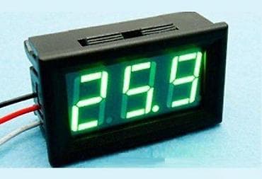 Digitalni panel voltmetar 0–100 V DC, zelena LED cifra Opis: - at lalafo.rs — 3 Digitalni panel voltmetar 0–100 V DC, zelena LED cifra Opis: - — 3