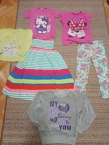 Paket stvari za devojčice od 6-8 god. Sve stvari su bez oštećenja na lalafo.rs — 1 Paket stvari za devojčice od 6-8 god. Sve stvari su bez oštećenja — 1