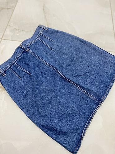 Teksas suknja – klasičan A‑kroj - Materijal: čvrst denim (pamučni na lalafo.rs — 3 Teksas suknja – klasičan A‑kroj - Materijal: čvrst denim (pamučni — 3