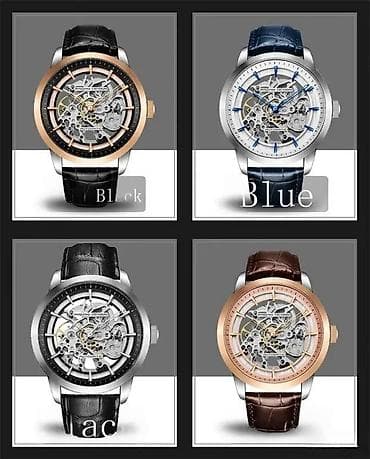 PAGANI DESIGN PD-1638 Skeleton sat - Plava - Automatic Potpuno nov na lalafo.rs — 2 PAGANI DESIGN PD-1638 Skeleton sat - Plava - Automatic Potpuno nov — 2