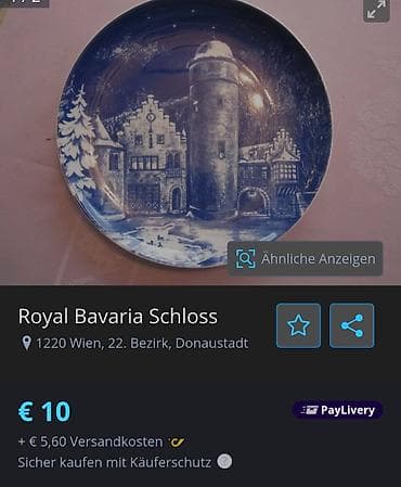 Nov tanjit za na zid 1977g.Royal Bavaria. Nov porcelanski tanjir za na lalafo.rs — 4 Nov tanjit za na zid 1977g.Royal Bavaria. Nov porcelanski tanjir za — 4