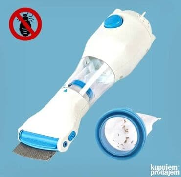 Električni usisni češalj za uklanjanje vaški i gnjida - Kombinacija na lalafo.rs Električni usisni češalj za uklanjanje vaški i gnjida - Kombinacija