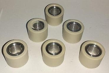 Set od 6 rolera/kliznih točkića sa ležajevima - Materijal: spoljašnji na lalafo.rs Set od 6 rolera/kliznih točkića sa ležajevima - Materijal: spoljašnji