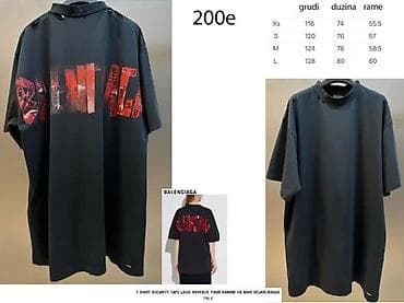 Men's Clothing: T-shirt Balenciaga, color - Black at lalafo.rs — 5 Men's Clothing: T-shirt Balenciaga, color - Black — 5