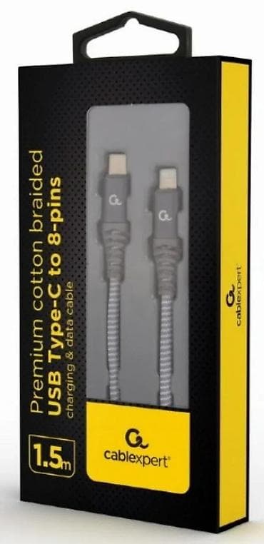 Mobile Phones & Accessories: Cablexpert punjački i data kabl: USB Type‑C na Lightning (8-pin) - at lalafo.rs — 1 Mobile Phones & Accessories: Cablexpert punjački i data kabl: USB Type‑C na Lightning (8-pin) - — 1