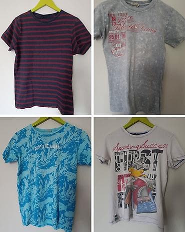 4 majice za decaka 14g(13-15g) odlicne pamucne majice sve 4 za na lalafo.rs 4 majice za decaka 14g(13-15g) odlicne pamucne majice sve 4 za