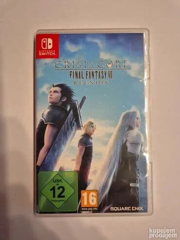 Prodajem original igricu za Nintendo Switch konzolu - Crisis Core na lalafo.rs Prodajem original igricu za Nintendo Switch konzolu - Crisis Core