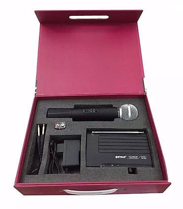 Audio: Niš. Novoo .Bežični mikrofon set – VHF sistem Komplet sadrži: - at lalafo.rs — 1 Audio: Niš. Novoo .Bežični mikrofon set – VHF sistem Komplet sadrži: - — 1