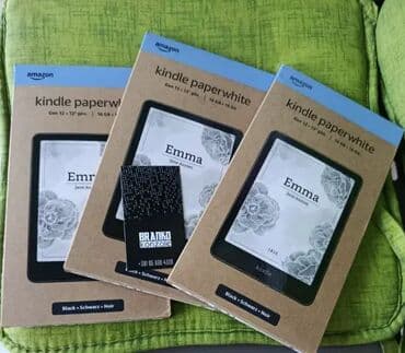 NOVO, neotpakovano Boja pozadi: Crna Kindle Paperwhite 6 (12 na lalafo.rs NOVO, neotpakovano Boja pozadi: Crna Kindle Paperwhite 6 (12