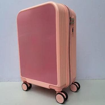 Travel suitcases and bags: Kofer na točkićima – ružičasta/losos nijansa, kabinski format - Tvrda at lalafo.rs — 9 Travel suitcases and bags: Kofer na točkićima – ružičasta/losos nijansa, kabinski format - Tvrda — 9