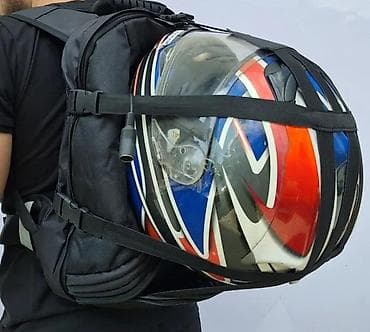 Sports & Leisure: Crni ranac za motociklističku kacigu, dizajniran za siguran transport at lalafo.rs — 5 Sports & Leisure: Crni ranac za motociklističku kacigu, dizajniran za siguran transport — 5