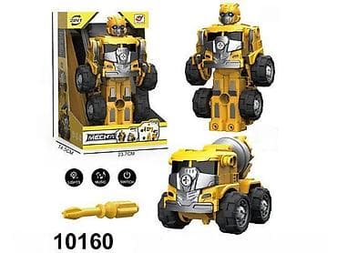 Transformers 2-u-1 igračka – robot/kamion mikser - Žuta figura koja na lalafo.rs Transformers 2-u-1 igračka – robot/kamion mikser - Žuta figura koja