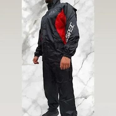 Muški dvodelni kišni komplet – jakna i pantalone - Materijal: lagani na lalafo.rs Muški dvodelni kišni komplet – jakna i pantalone - Materijal: lagani