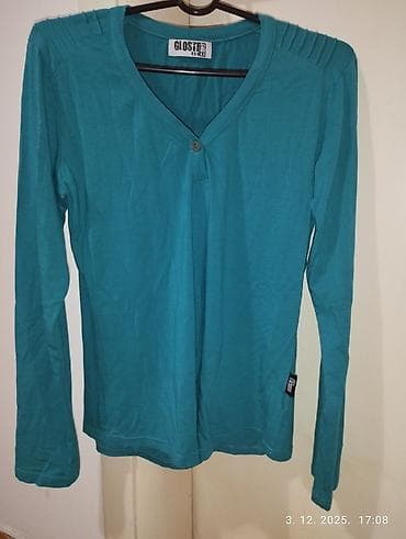 Ženska majica dugih rukava – Gloster Brand XXL - Boja: tirkizna/teal na lalafo.rs — 1 Ženska majica dugih rukava – Gloster Brand XXL - Boja: tirkizna/teal — 1