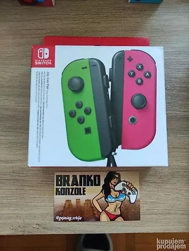Joy-Con Pair Neon Green/ Neon Pink
Novo, original na lalafo.rs — 1 Joy-Con Pair Neon Green/ Neon Pink
Novo, original — 1