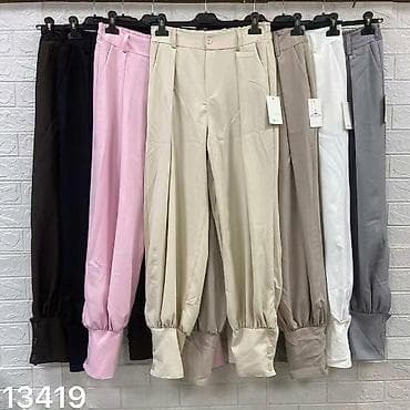 Personal Items: Ženske pantalone sa manžetnama – širok kroj, italijanski dizajn - at lalafo.rs — 5 Personal Items: Ženske pantalone sa manžetnama – širok kroj, italijanski dizajn - — 5