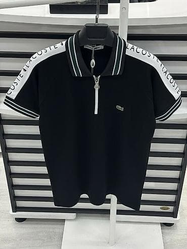 Men's T-shirt Lacoste, bоја - Crna na lalafo.rs — 1 Men's T-shirt Lacoste, bоја - Crna — 1