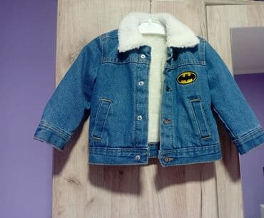 Dečja teksas jakna sa toplom postavom i Batman motivom - Materijal na lalafo.rs — 2 Dečja teksas jakna sa toplom postavom i Batman motivom - Materijal — 2