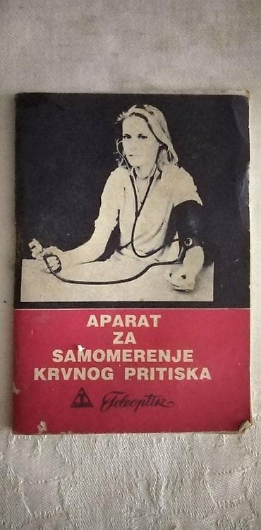 Knjiga:Aparat za samomerenje krvnog pritiska 12 cm. 56 str.+4 stranice na lalafo.rs — 1 Knjiga:Aparat za samomerenje krvnog pritiska 12 cm. 56 str.+4 stranice — 1
