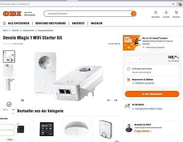 Devolo Magic WiFi 2-1 powerline adapteri (set od 2) #3083 Koristi na lalafo.rs — 5 Devolo Magic WiFi 2-1 powerline adapteri (set od 2) #3083 Koristi — 5