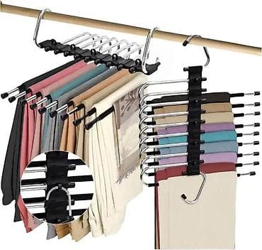 Home & Garden: Višenamenski organizator/vešalica za pantalone i marame – set od 2 at lalafo.rs — 3 Home & Garden: Višenamenski organizator/vešalica za pantalone i marame – set od 2 — 3