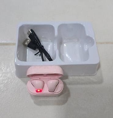 Bežične TWS slušalice – roze, sa kutijom za punjenje - Kompaktan at lalafo.rs — 2 Bežične TWS slušalice – roze, sa kutijom za punjenje - Kompaktan — 2